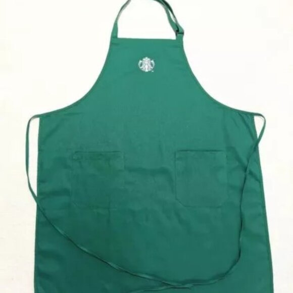 Starbucks Accessories Official Starbucks Coffee Barista Green Apron starbucks-accessories-official-starbucks-coffee-barista-green-apron